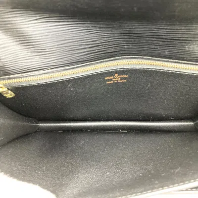 Pre-owned Louis Vuitton Black Noir Epi Leather Clutch Bag () In Black, Noir