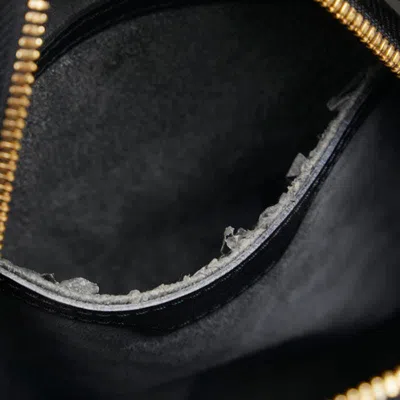 Pre-owned Louis Vuitton Black Noir Leather Backpack () In Black, Noir
