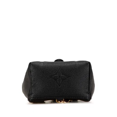 Pre-owned Louis Vuitton Black Noir Monogram Empreinte Backpack () In Black, Noir
