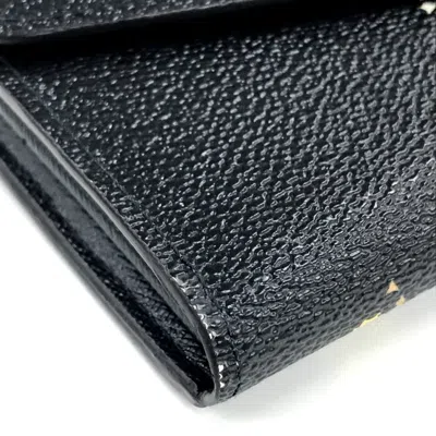 Pre-owned Louis Vuitton Black Other Long Wallet (bi-fold) ()