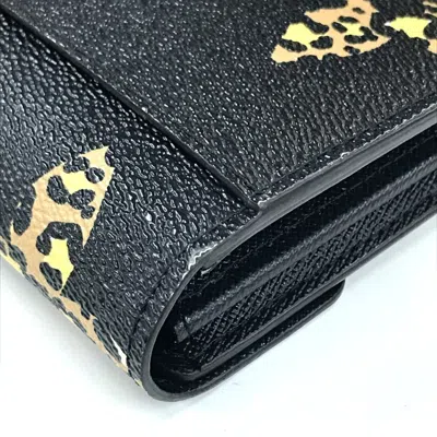 Pre-owned Louis Vuitton Black Other Long Wallet (bi-fold) ()