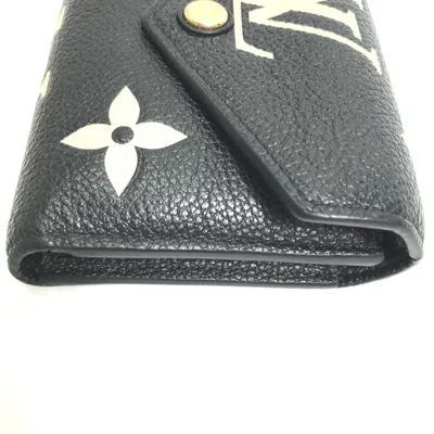 Pre-owned Louis Vuitton Black Other Wallet (tri-fold) ()