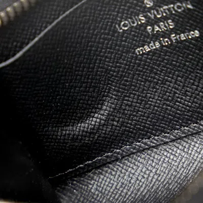 Pre-owned Louis Vuitton Black Pvc Leather Coin Purse/coin Case ()