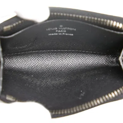 Pre-owned Louis Vuitton Black Pvc Leather Coin Purse/coin Case ()