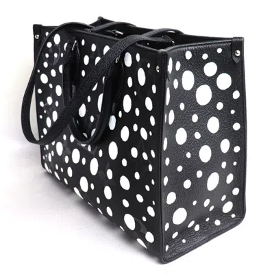 Pre-owned Louis Vuitton Black White Monogram Empreinte Tote Bag () In Black, White