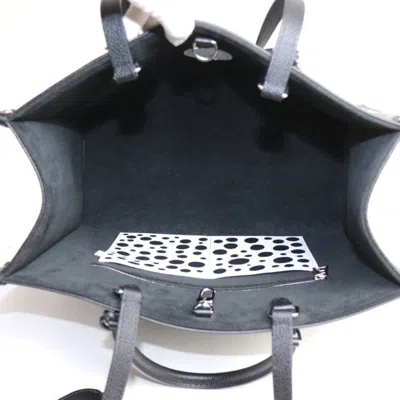 Pre-owned Louis Vuitton Black White Monogram Empreinte Tote Bag () In Black, White