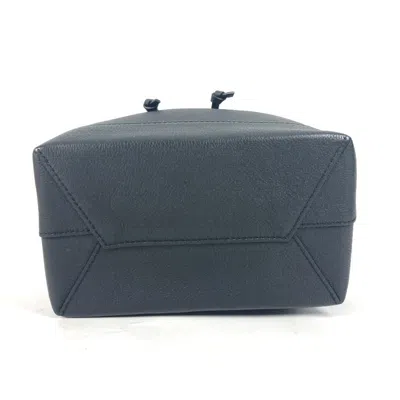 Pre-owned Louis Vuitton Black White Leather Backpack () In Black, White