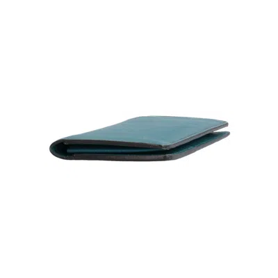 Pre-owned Louis Vuitton Blue Epi Leather Long Wallet (bi-fold) ()