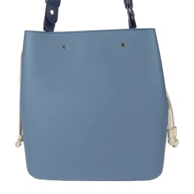 Pre-owned Louis Vuitton Blue Jean Leather Handbag Shoulder Bag Tote Bag ()