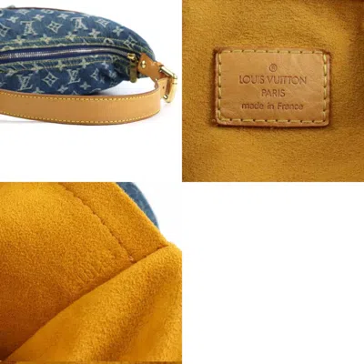 Pre-owned Louis Vuitton Blue Monogram Denim Shoulder Bag ()