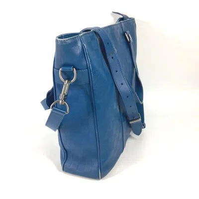 Pre-owned Louis Vuitton Blue Other Tote Bag ()