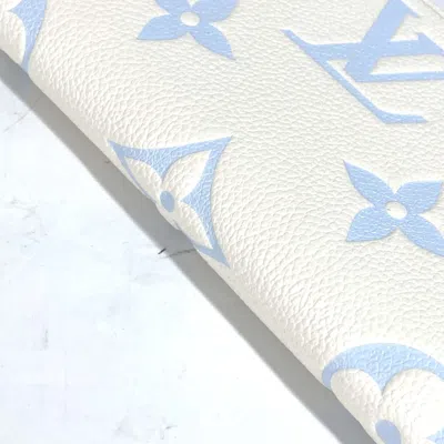 Pre-owned Louis Vuitton Blue Other Long Wallet (bi-fold) ()