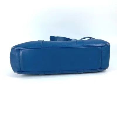 Pre-owned Louis Vuitton Blue Other Tote Bag ()