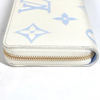 Pre-owned Louis Vuitton Blue Other Long Wallet (bi-fold) ()