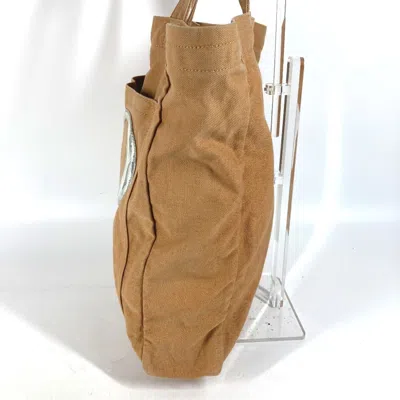 Pre-owned Louis Vuitton Brown Canvas Leather Shoulder Bag Tote Bag ()