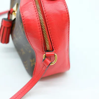 Pre-owned Louis Vuitton Brown Coquelicots Monogram Red Color Monogram Shoulder Bag () In Brown, Coquelicots, Monogram, Red Color