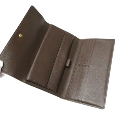 Pre-owned Louis Vuitton Brown Damier Canvas Coin Purse/coin Case ()