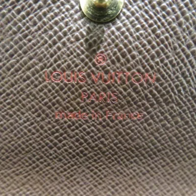 Pre-owned Louis Vuitton Brown Damier Canvas Coin Purse/coin Case ()