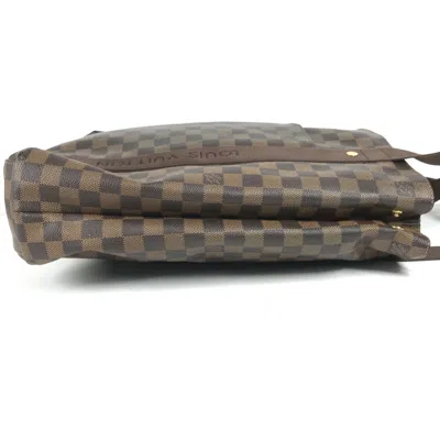 Pre-owned Louis Vuitton Brown Damier Canvas Ebene Damier Canvas Shoulder Bag Tote Bag () In Brown, Damier Canvas, Ebene