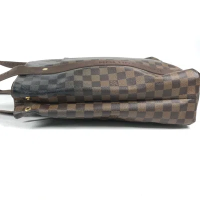 Pre-owned Louis Vuitton Brown Damier Canvas Ebene Damier Canvas Shoulder Bag Tote Bag () In Brown, Damier Canvas, Ebene