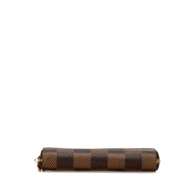 Pre-owned Louis Vuitton Brown Damier Canvas Pvc Leather Coin Purse/coin Case () In Brown, Damier Canvas