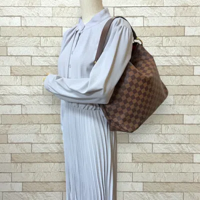 Pre-owned Louis Vuitton Brown Damier Canvas Shoulder Bag ()