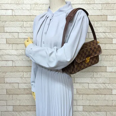Pre-owned Louis Vuitton Brown Damier Canvas Shoulder Bag ()