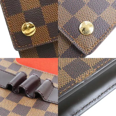Pre-owned Louis Vuitton Brown Ebene Damier Canvas Shoulder Bag () In Brown, Ebene