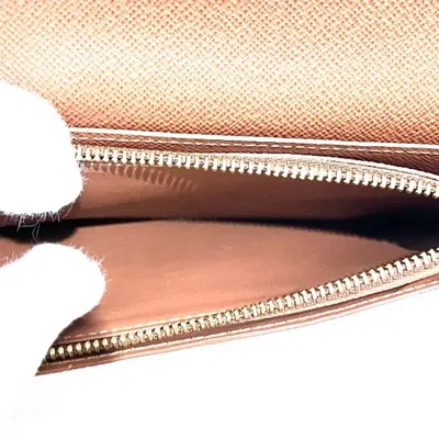 Pre-owned Louis Vuitton Brown Long Wallet (bi-fold) ()