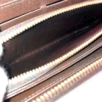 Pre-owned Louis Vuitton Brown Long Wallet (bi-fold) ()