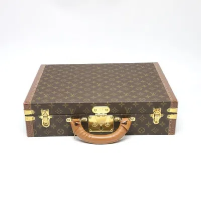 Pre-owned Louis Vuitton Brown Monogram Attaché Case ()
