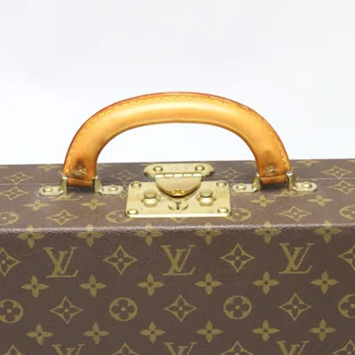 Pre-owned Louis Vuitton Brown Monogram Attaché Case ()