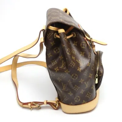 Pre-owned Louis Vuitton Brown Monogram Backpack ()