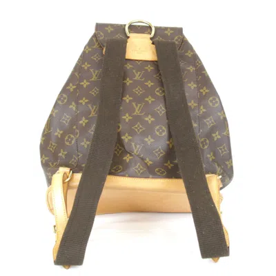 Pre-owned Louis Vuitton Brown Monogram Backpack ()