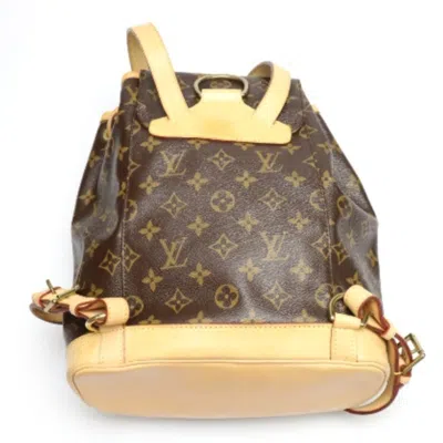 Pre-owned Louis Vuitton Brown Monogram Backpack ()