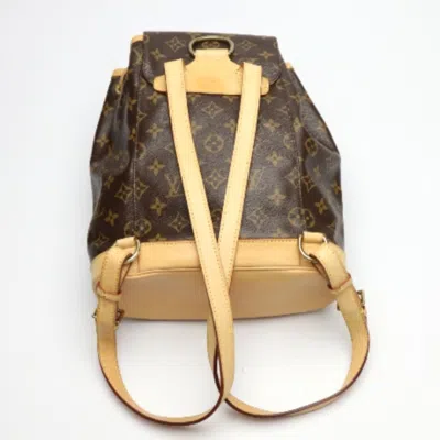 Pre-owned Louis Vuitton Brown Monogram Backpack ()