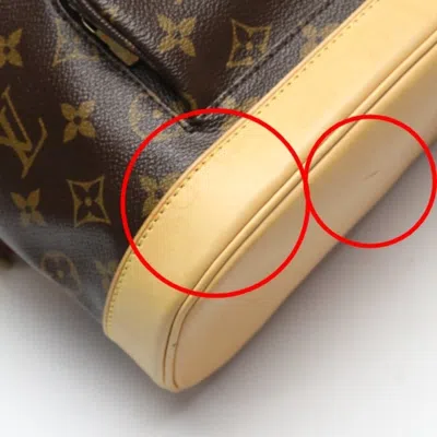 Pre-owned Louis Vuitton Brown Monogram Backpack ()