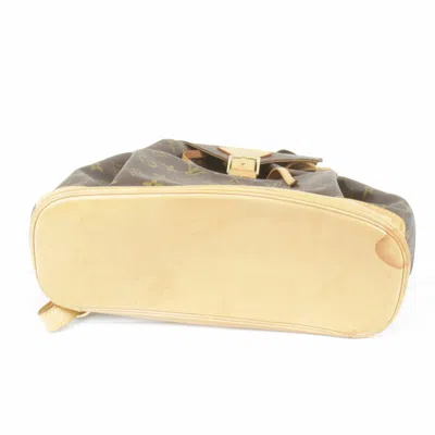 Pre-owned Louis Vuitton Brown Monogram Backpack ()