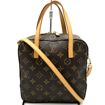 Pre-owned Louis Vuitton Brown Monogram Canvas Shoulder Bag ()