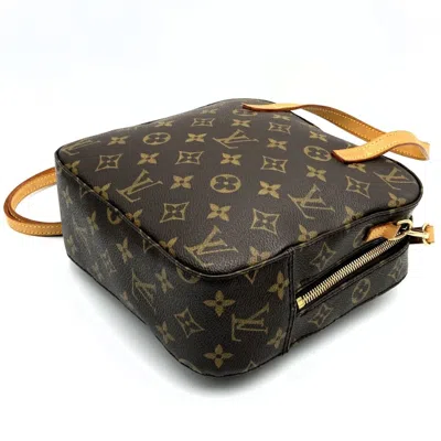 Pre-owned Louis Vuitton Brown Monogram Canvas Shoulder Bag ()