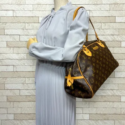 Pre-owned Louis Vuitton Brown Monogram Canvas Shoulder Bag ()