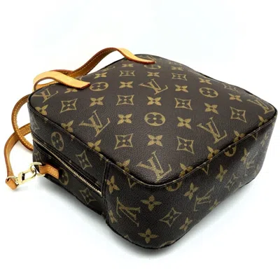 Pre-owned Louis Vuitton Brown Monogram Canvas Shoulder Bag ()