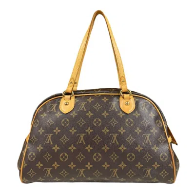 Pre-owned Louis Vuitton Brown Monogram Canvas Shoulder Bag ()