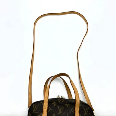 Pre-owned Louis Vuitton Brown Monogram Canvas Shoulder Bag ()