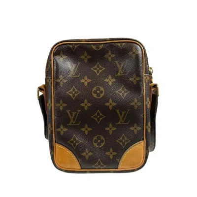 Pre-owned Louis Vuitton Brown Monogram Canvas Shoulder Bag ()