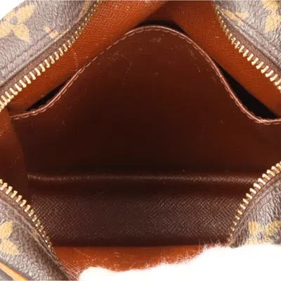 Pre-owned Louis Vuitton Brown Monogram Canvas Shoulder Bag ()