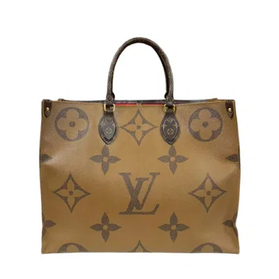 Pre-owned Louis Vuitton Brown Monogram Canvas Shoulder Bag ()