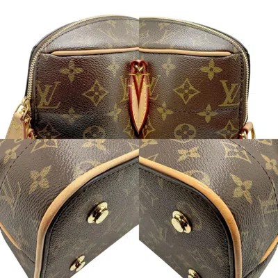 Pre-owned Louis Vuitton Brown Monogram Canvas Shoulder Bag ()