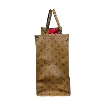 Pre-owned Louis Vuitton Brown Monogram Canvas Shoulder Bag ()