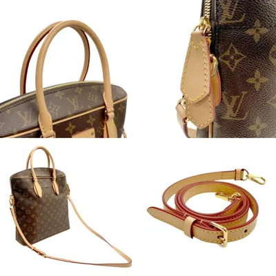 Pre-owned Louis Vuitton Brown Monogram Canvas Shoulder Bag ()